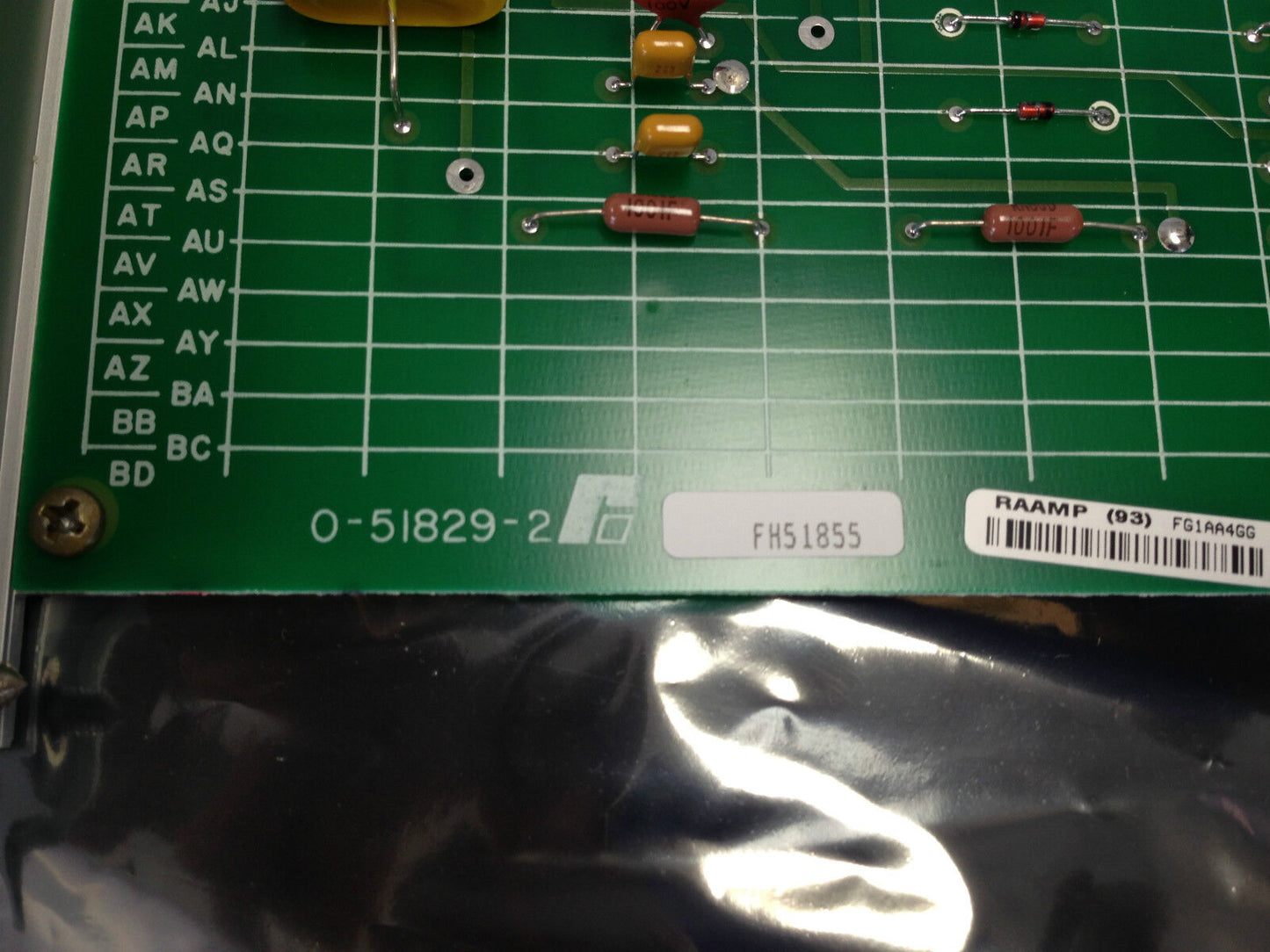 New Reliance Electric 0-51829-2 Linear Voltage Timing Card,Plc Module Fh51855,Tc