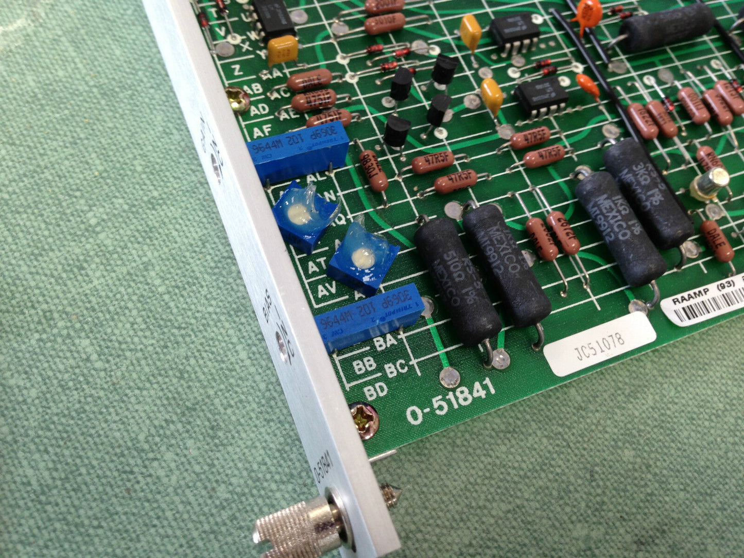 Reliance Electric Dvca 0-51841 Pcb Board 82746-84D,O-51841,To