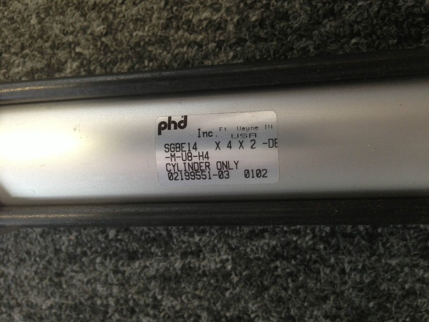 Phd Sgbe 14X4x2-Db-M-U8-H4 Sgbe 14X4x2-Db-M-U8 Cylinder,Actuator 02199551-03,Ar