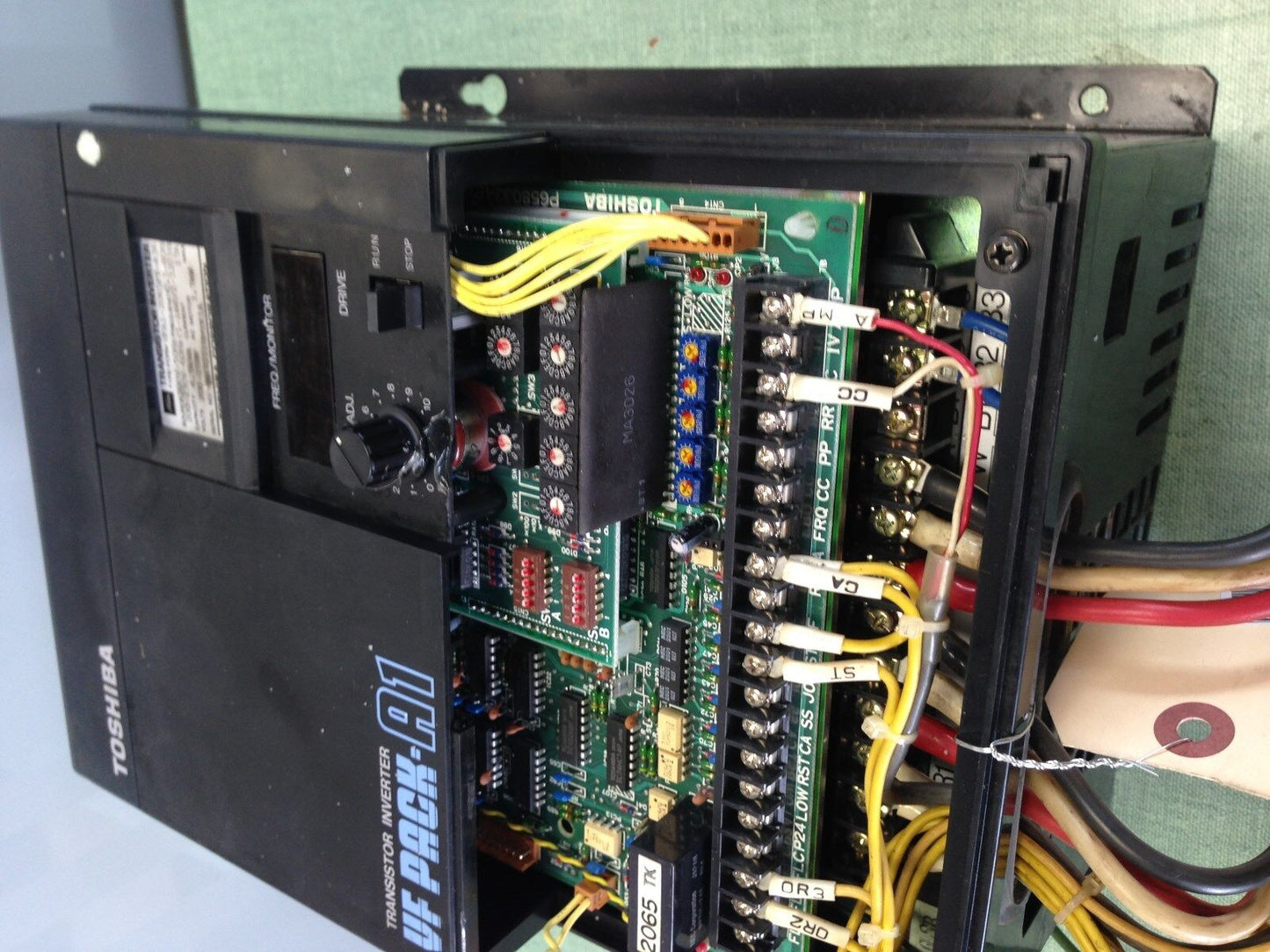 Toshiba Vfa1-2065Py-A36 Ac Drive Vf Pack-A1,3.7 Kw,200-230 Vac P6580334p1,Ew