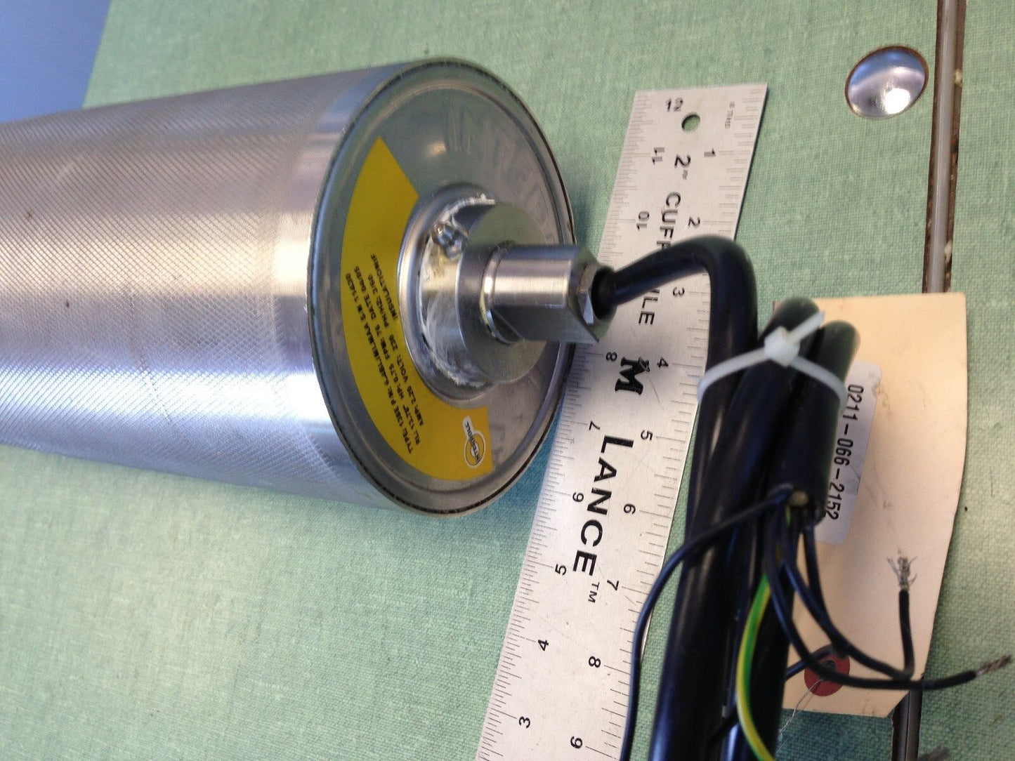 Interroll 138E 6.4Bi.Imi.Maa Drum Motor,0.75Hp,2.20A,230Vac,11430,22927,Sk