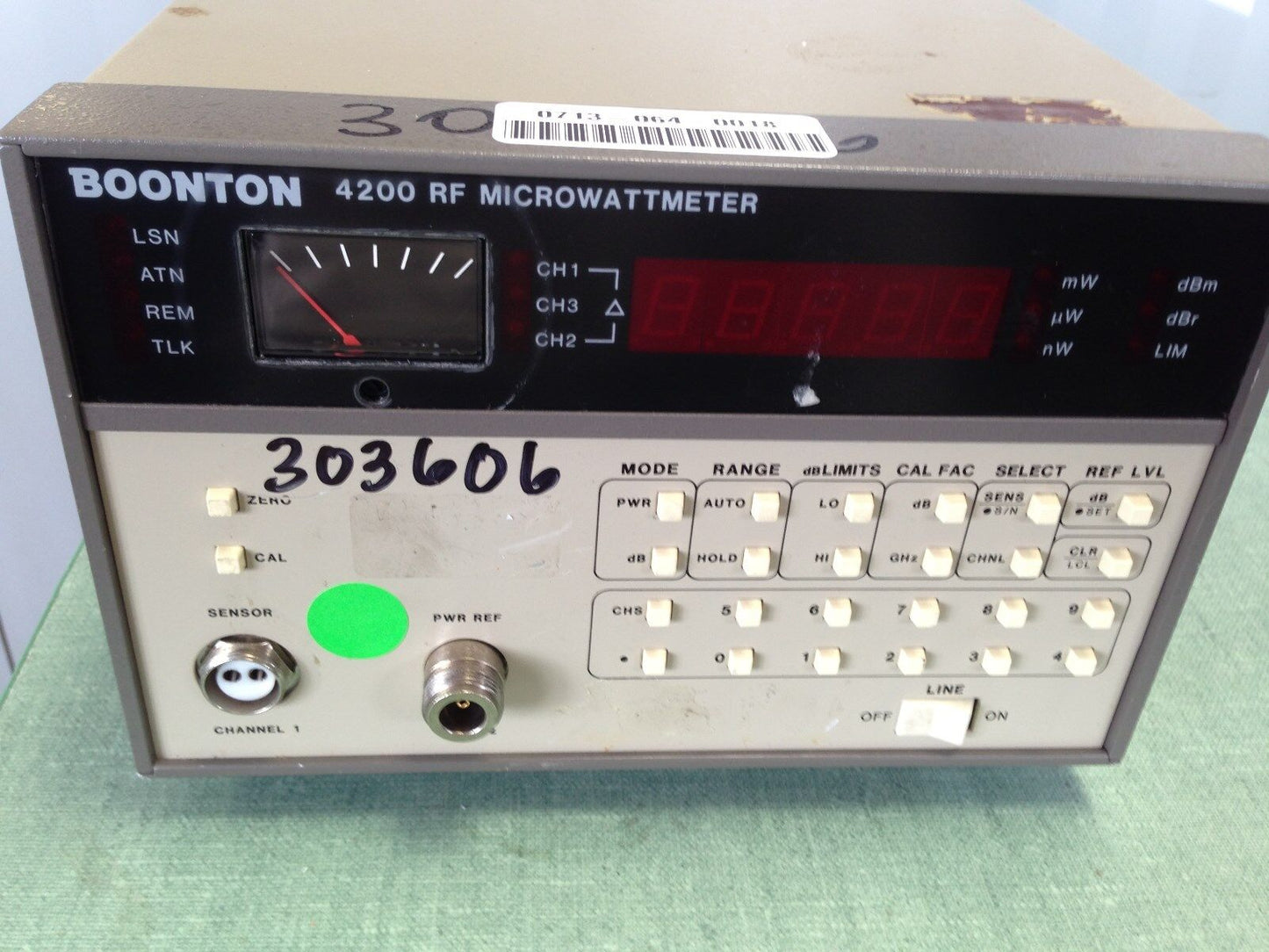 Boonton 4200-S/21,4200 Rf Microwattmeter (No Cord),Boonton 4200,4200-5/21,Ax