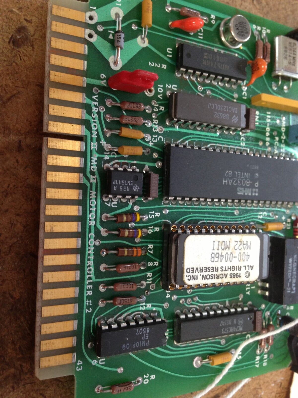 Acrison Version Ii Md Ii Plc Control Board Md-2-223 V2 Motor Controller #2,Ar