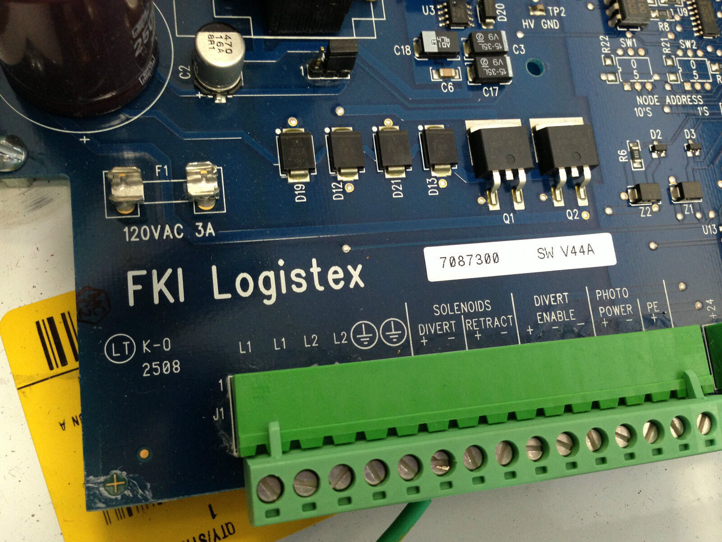 Fki Logistex 7030609 7087300 Sw V44a Power Control ,P/L 1.8A C05,A1008ch,Tn