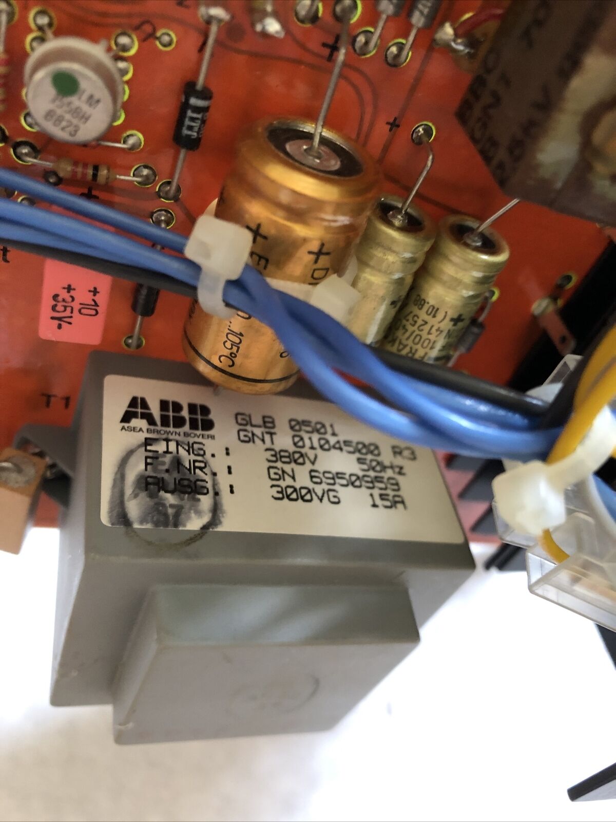 Abb 12M25-15-10,19.12.88 Power Supply Board Feldschwachgerat Glb,Abb Glb 0501,Sv