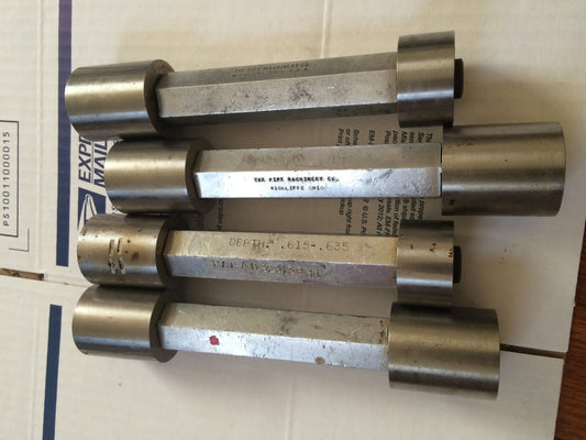 Used Go No Go Gage Plug Guage 1.315, 1.328 Inspection Gage Bo9-1