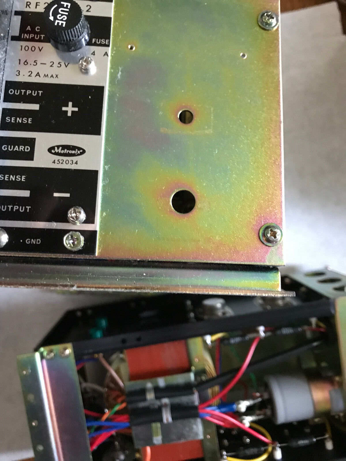 Metronix Rf25-3.2,452034 Rf25-3.2 16.5-25Vdc Power Supply,Es