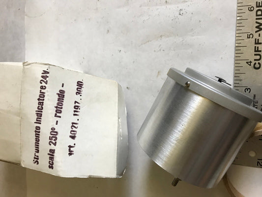 New Strumento Indicator 24V,4021.1197.30/0 Savio 24V 250 Degree Counter,650,Ab
