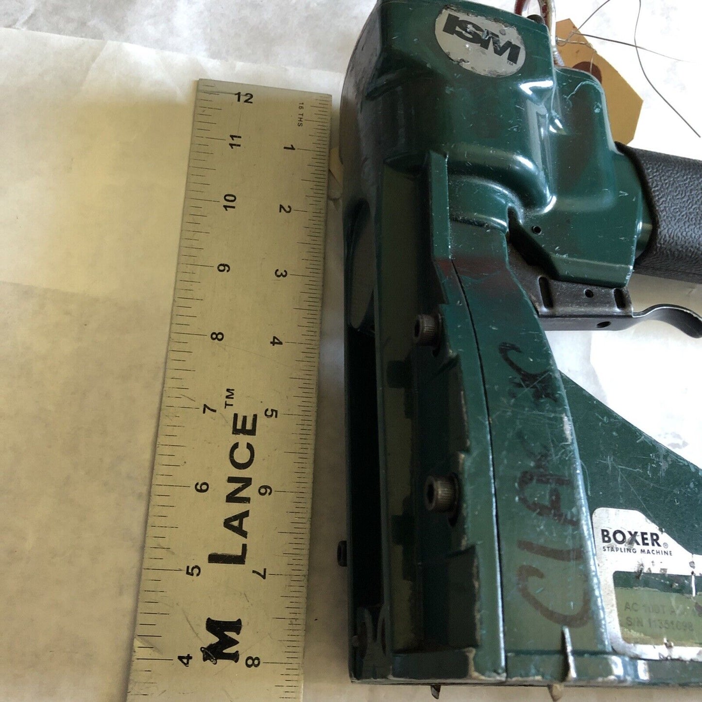 Boxer Ac 100T A34 18Mm Pneumatic Box Stapler,Ism Ac 100T A34,Ee