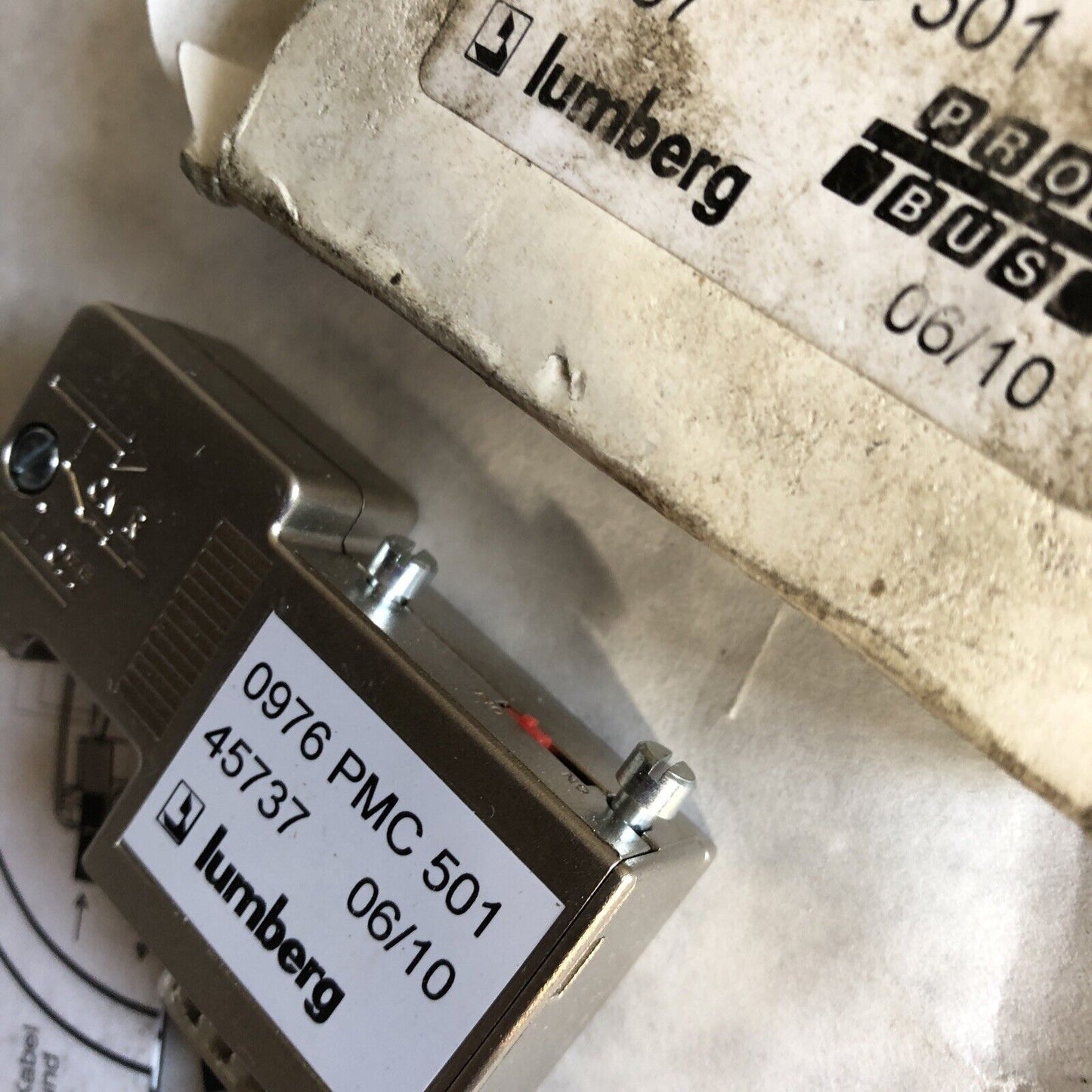 New Lumberg 0976 Pmc 501  Profibus Connector Lumberg 0976 Pmc 501  45737,Ea