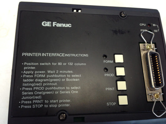 Ge Fanuc Ic610per151d  Printer Interface Module Snap-On,Tl