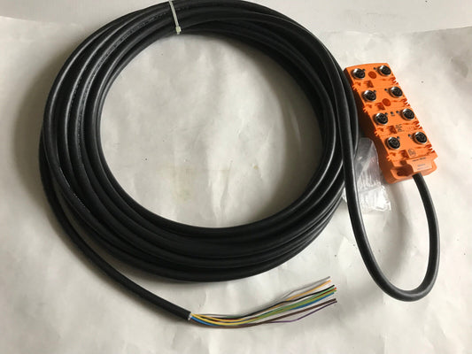 New Ifm Ebc035 Splitterbox W/ Helukabel E170315 Cable,Si