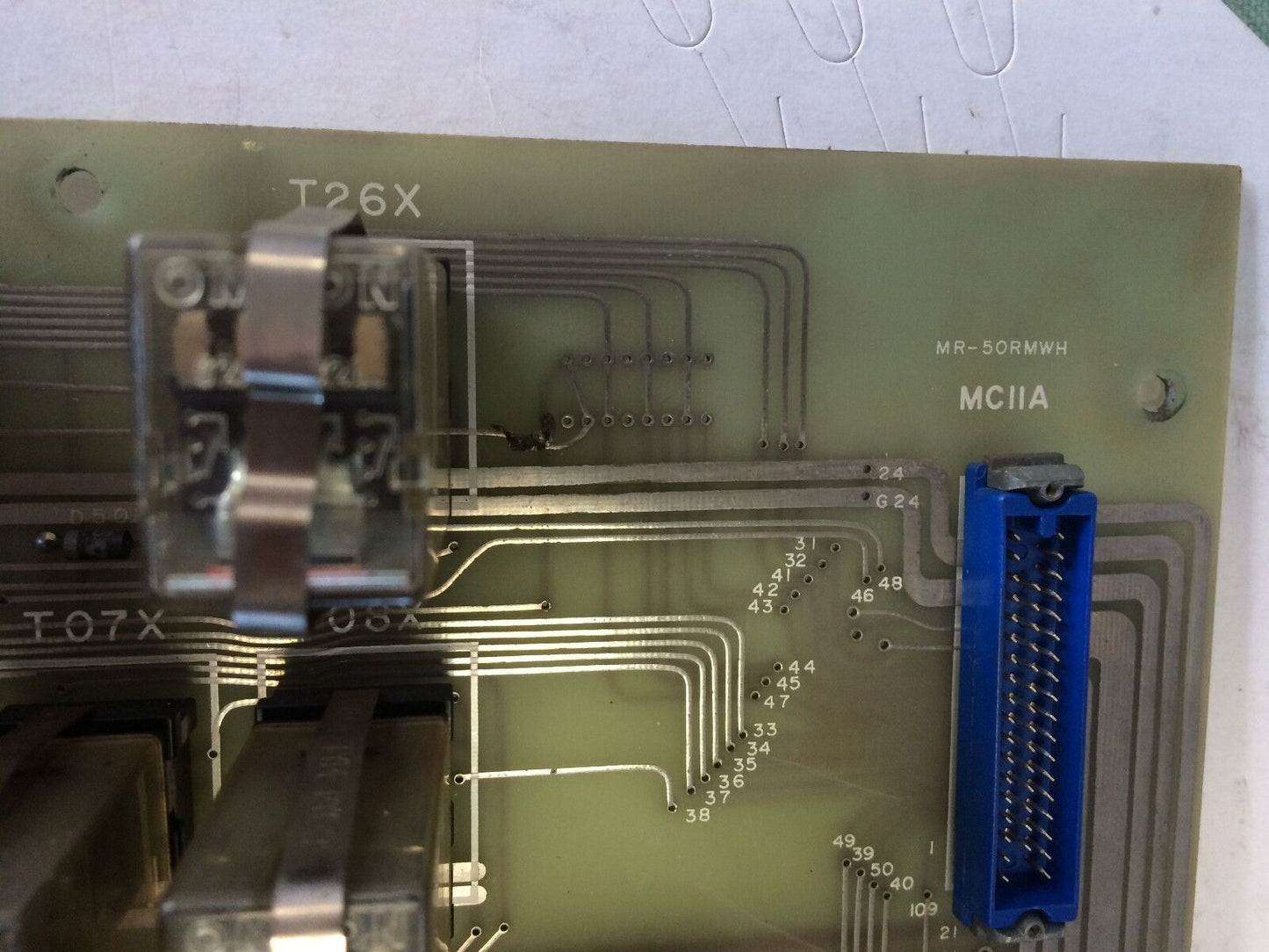 Mazak 000 000 016,000000016  T Function Mr-50Rmwh Mciia   Cnc Lathe Relay Pcb,Br