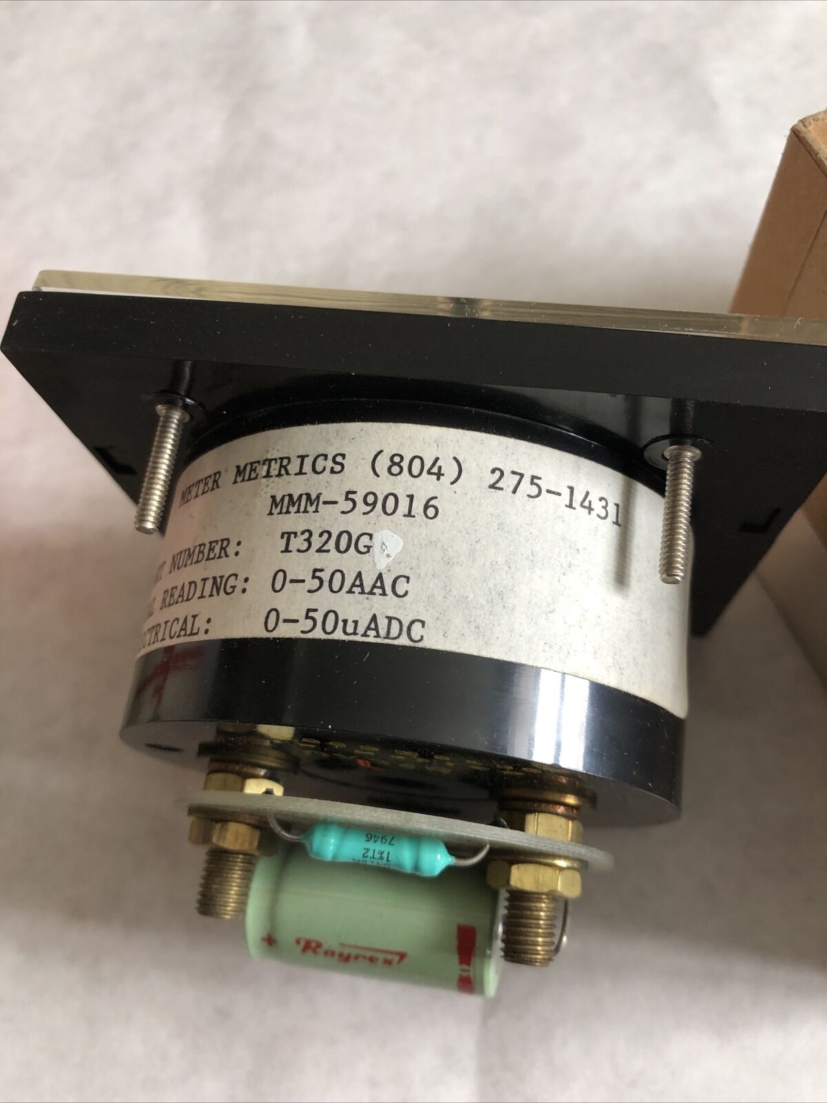 New Meter Metrics 320-G  A.C. Amperes,Triplett T320g,T320gl,Mmm-59016,De