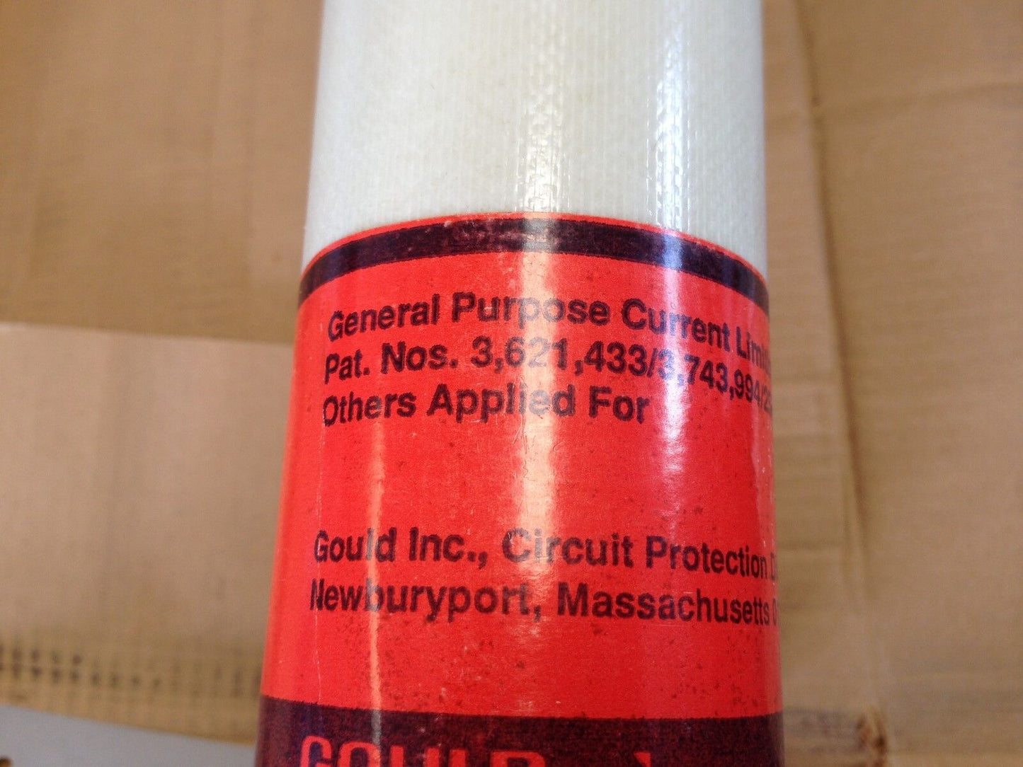 New Gould Shawmut 225-007-955 Amp Trap Fuse, 600E-Amp, 600 E Amp,5.5Kv,Tj