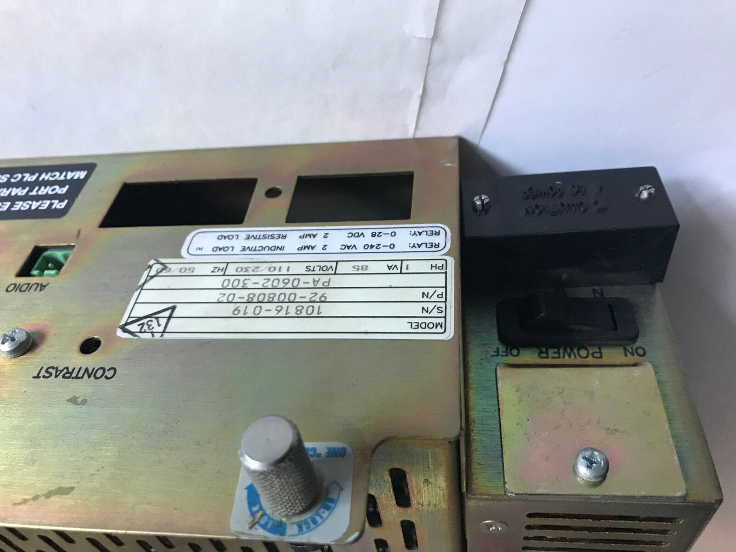 Modicon Mm-Pma2-300,92-00808-02,Interface Pmate+ Compact Ii Crs (Plc Only),Sc