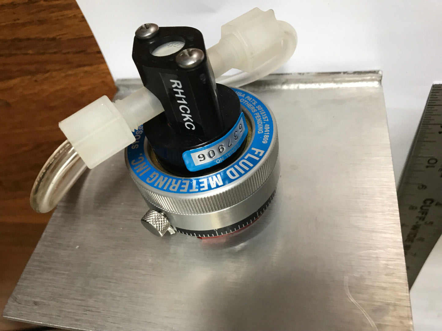 New Scilog Accu Metering Pump,Fluid Metering Rh1ckc,(No Power Cord),120B,1A-T,Dk