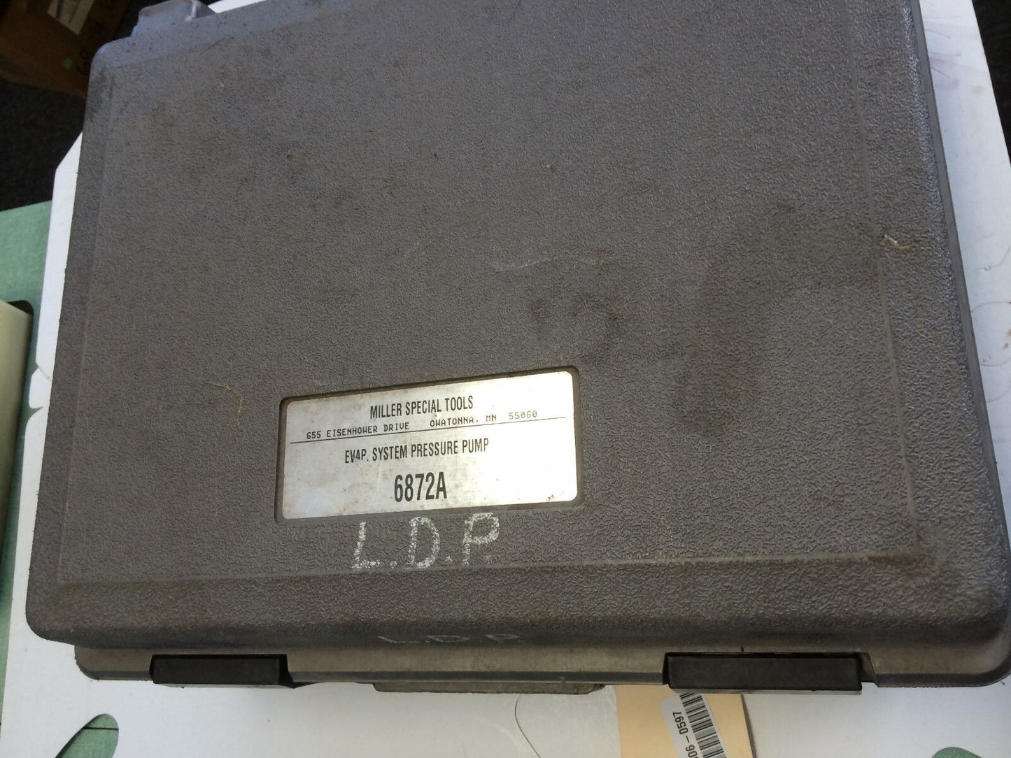 Miller 6872A Evaporative System Pressure Pump, -25 To +35 In. H2o,Bf