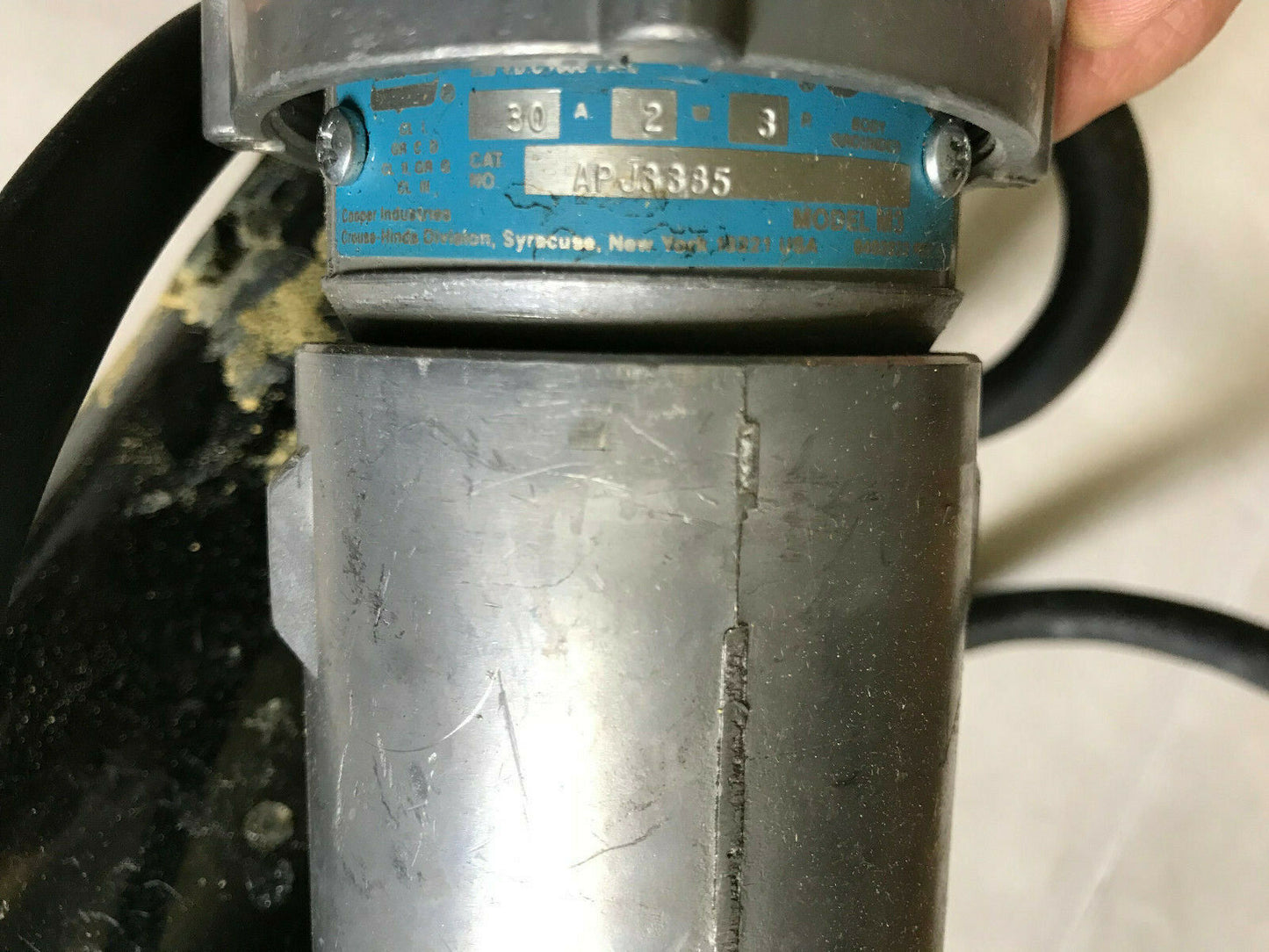 Bodine 42A5bepm-E3,Apj3385 Gearmotor. 130Vdc, 1.8A, 1/4Hp,Th