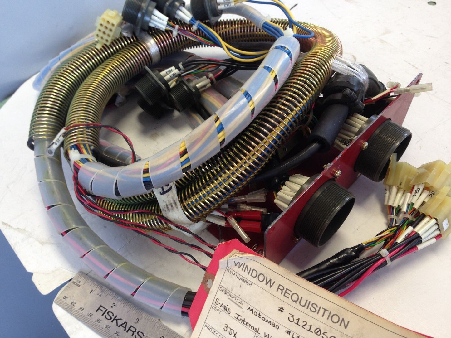 Motoman L106/Hw8170511-A Robotic S-Axis Internal Wire Harness,3121050 Cable,Fk