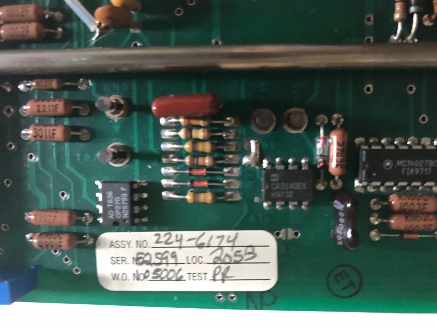 Himmelstein Transducer 6-205B Amplifier Assy No 224-6174 224-4750F 224-4749F,Ag