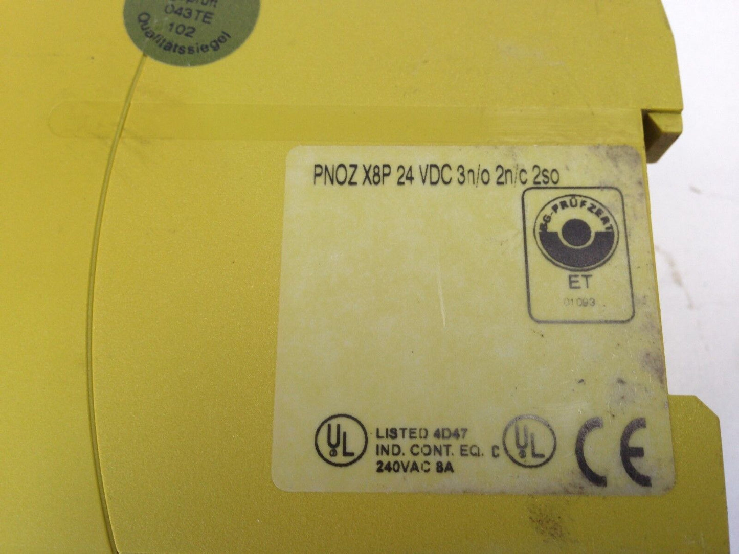 Pilz Pnoz X8p Safety Control Relays,Pilz Pnoz X8p  24 Vdc,Eb