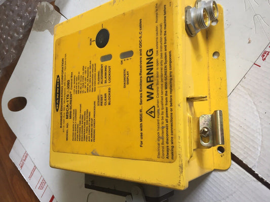 Banner Msca1t6 65093,Banner Msca1t6  Light Curtain Control Module,Bw