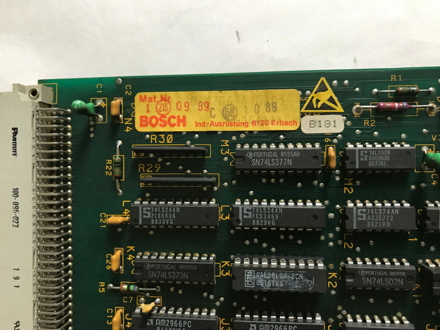 Bosch 041706-410401 Cnc Pc Board Ze 602 W/ 2Keys,Ze602,Sn