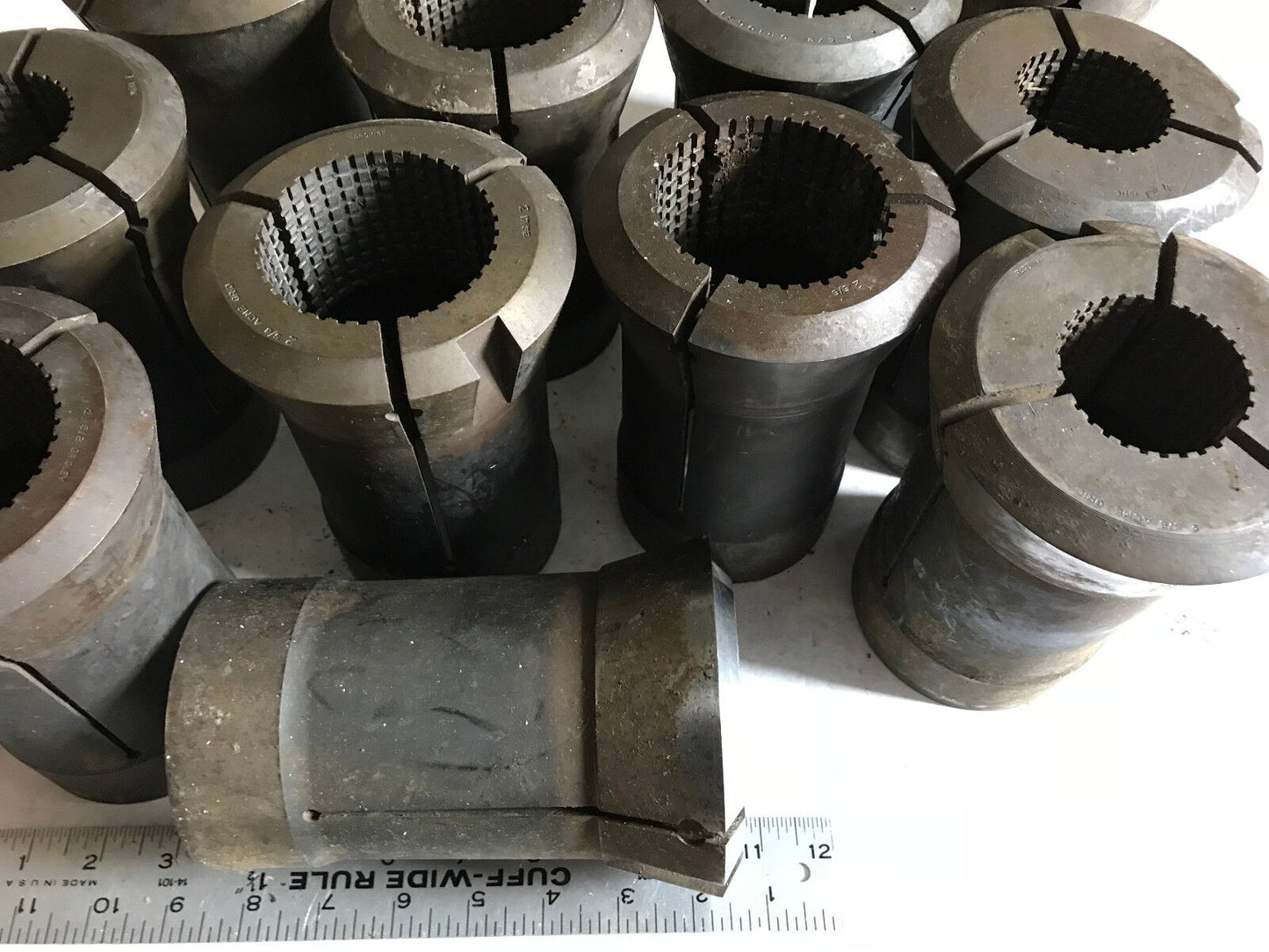 Lot 11 Hardinge 2-5/8" Gridley Round Collet 2-1/8,1-13/16,2-1/4,2 5/8,Aj