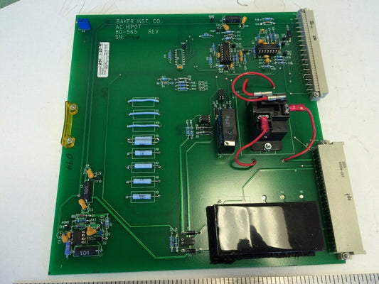 Baker Instrument 80-565 Rev Ac Hipot Pcb Board,(Excellent Condition),By