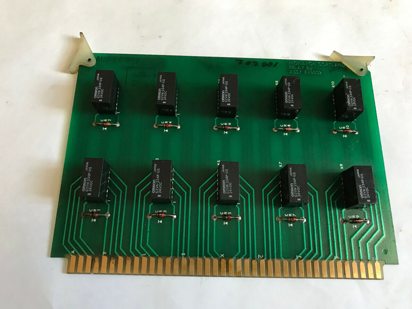Monarch Cortland E49932,Circuit Board Relay Bd  Assy E49931,Monarch E49932,Ah,Eu