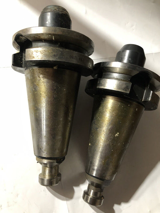 Lot 2 Milling End Mill Tool Holder Bt50 Shank,Bt50d We 12 080,E5766 584 1280,Tm
