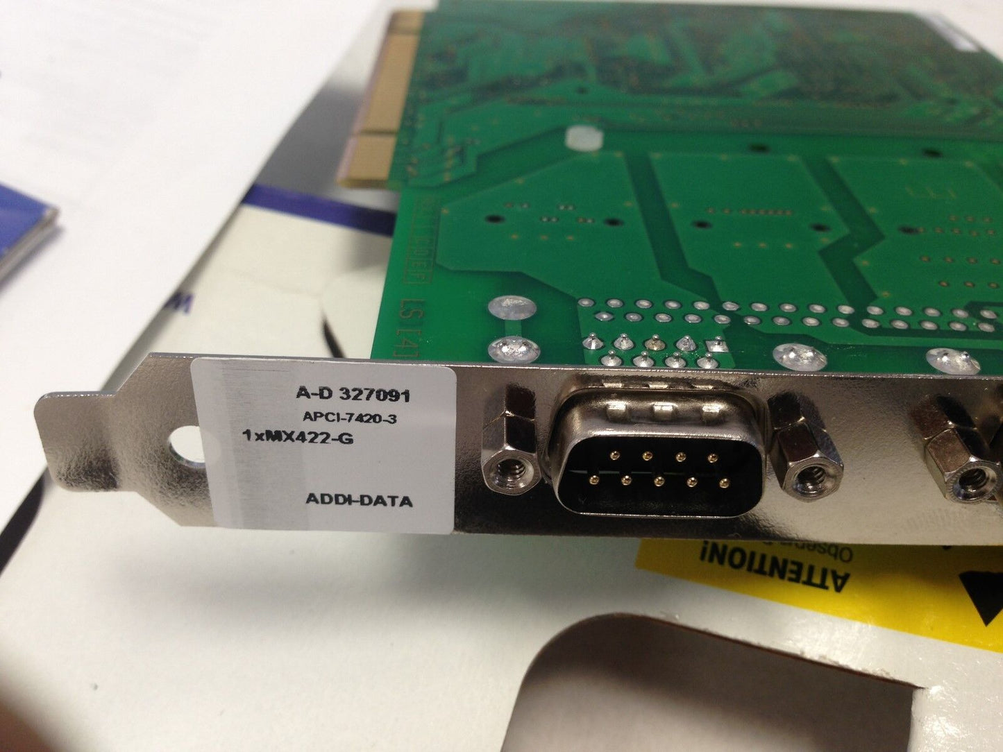 New Addi-Data Apci-7420-3 1Xmx422-G Pcb Communications Card, Circuit Board,Fb