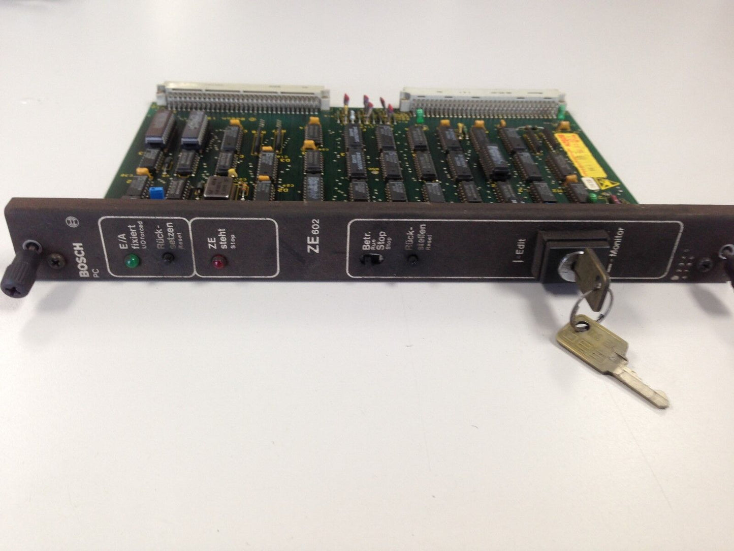 Bosch 041706-410401 Cnc Pc Board Ze 602 W/ 2Keys,Ze602,Sn