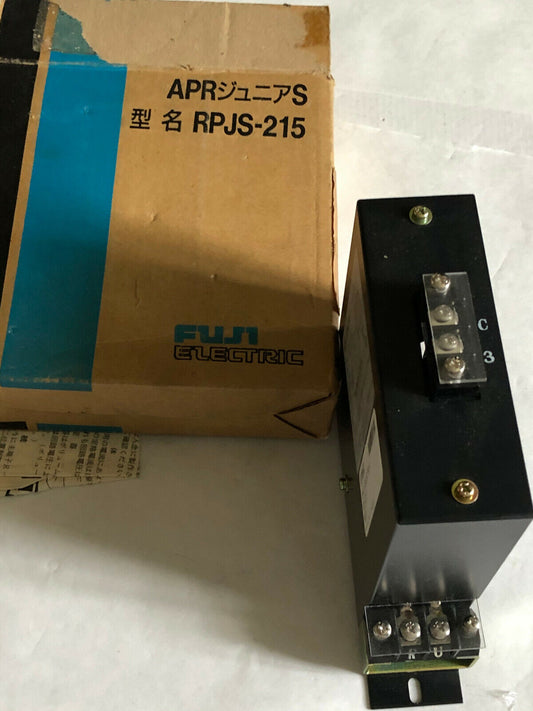 New Fuji Electric Rpjs-215,Apr-Juniors,15A Power Regulator Ac 110/220,Rpjs2,Eh