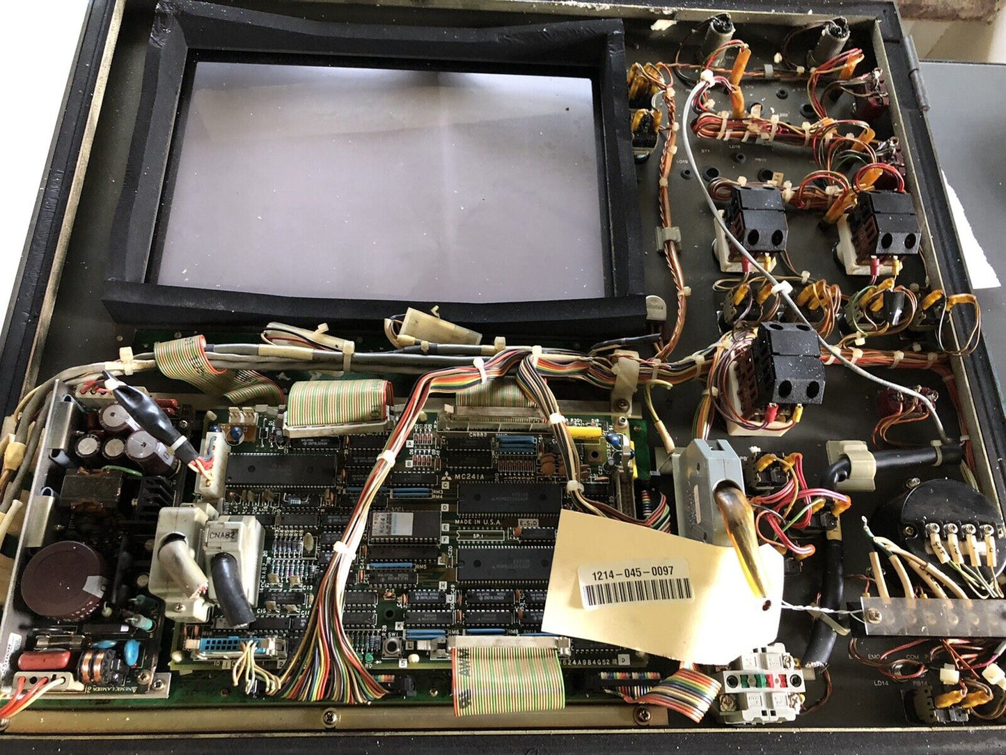 Mazatrol T32-2 15N,Sn111a654 Control Panel Cnb83 Mc24ia,Mc241a,Bn624a984g52,Ex