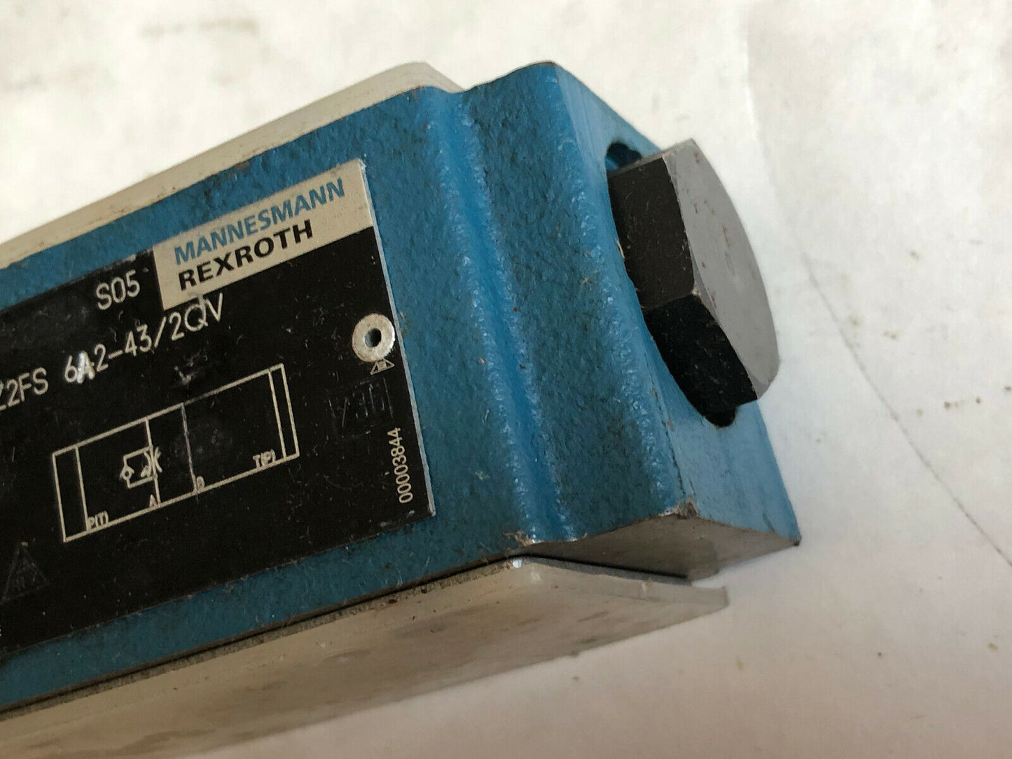 New Rexroth Z2fs 6-A2-43/2Qv Hydraulic Check Valve,00003844,Z2fs 6 2-43/2Qv ,Tl