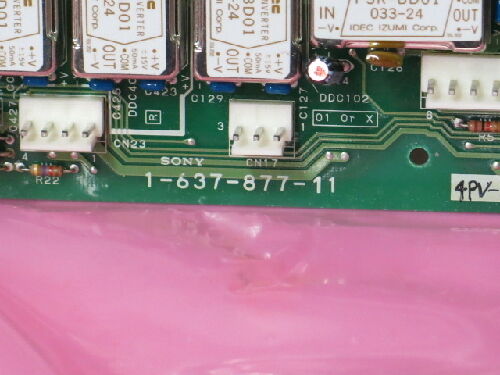New Sony 1-637-877-11 Srx4-Power 4Pv-5076 Servo Board,Ch,Cf