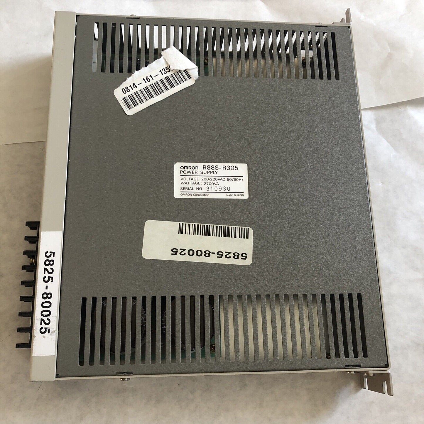 Omron R88s-R305 Power Supply, 280 Vdc  ,Cz,Ee