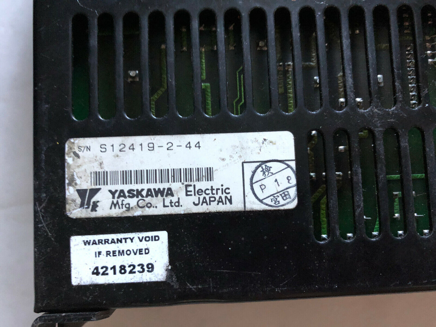 Yaskawa Cpcr-01-Sd1b Servo Pack,Ldm35af,S12419-2-44 Servo Drive,Sg