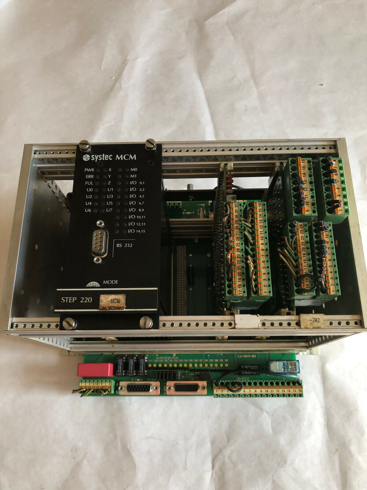 Systec Mcm Step 220,Lo-064-Bs,0499.6071 Module Rack 7132 Ec7 Servo Controller,Fm