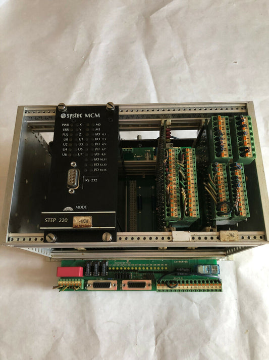 Systec Mcm Step 220,Lo-064-Bs,0499.6071 Module Rack 7132 Ec7 Servo Controller,Fm