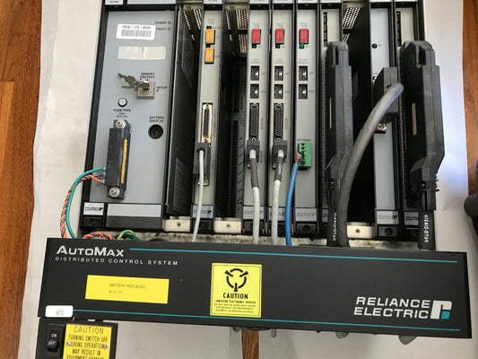 Reliance Electric 803456-8Sa,J2-3008,Automax System,Drive,120V,50Kva,10Slot,Ss
