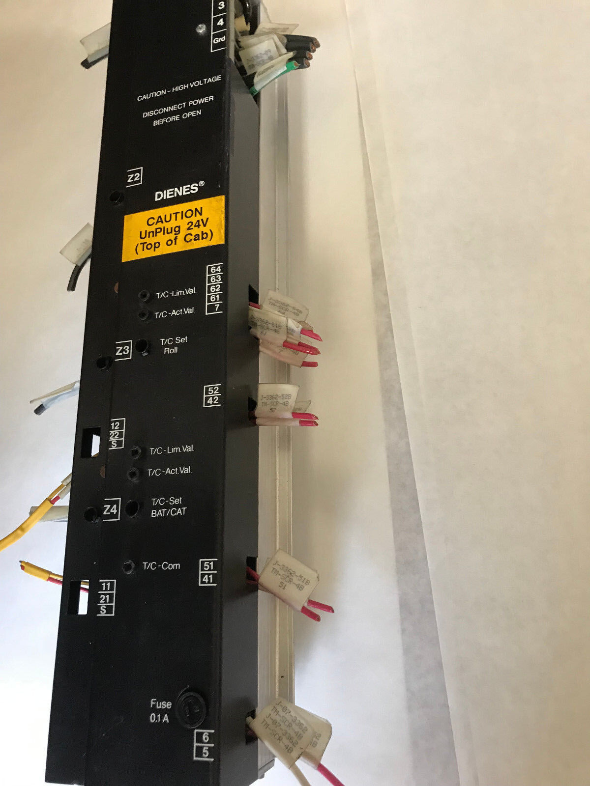Dienes 254/05287 29/92 Thyristor Power Unit Power Distrubition,Tm-Scr-4A,Si,Sc