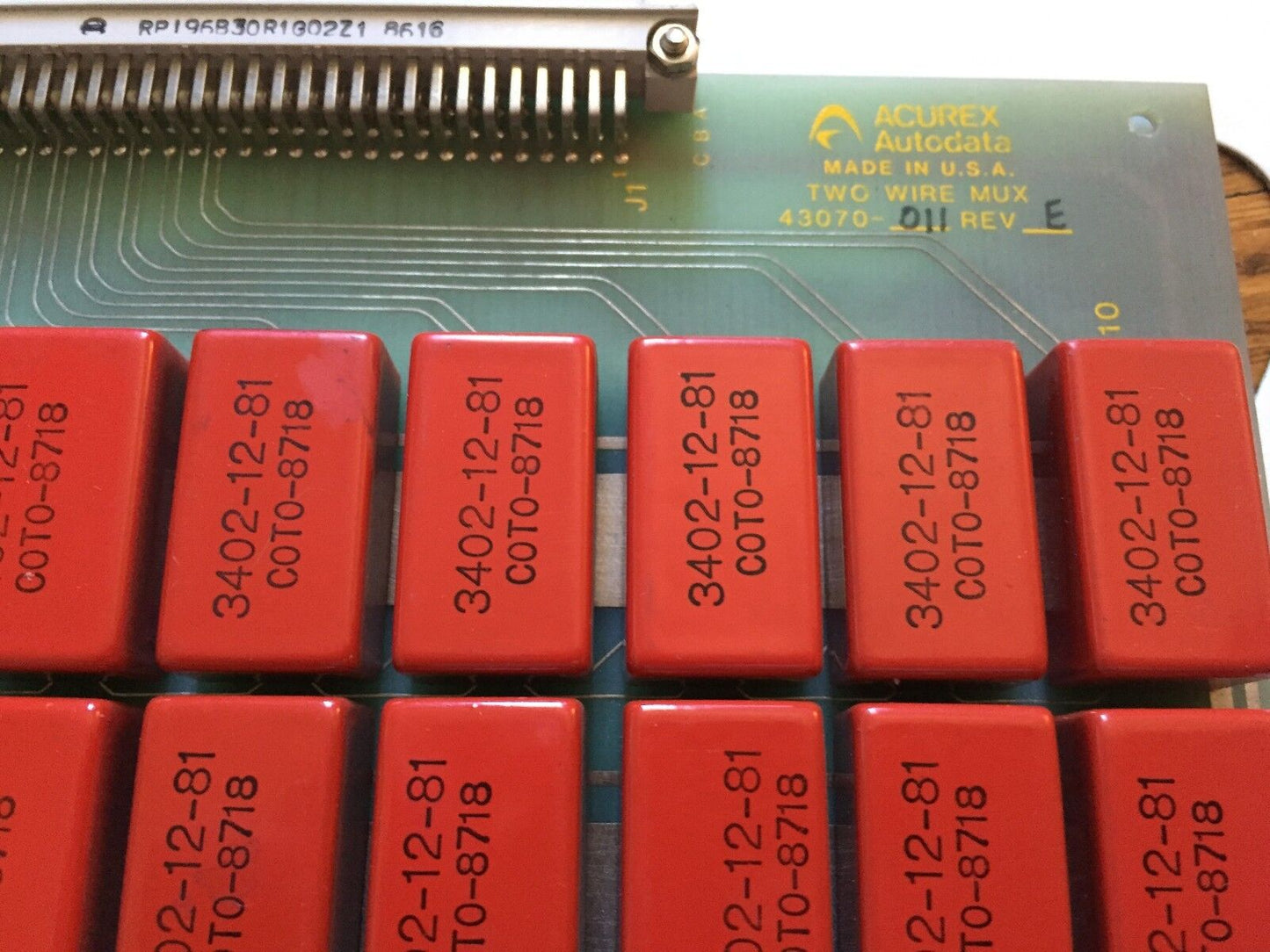 New Acurex Autodata 43070-011 Rev E,191-7838 307-6347 Board Multiplexer,Bc