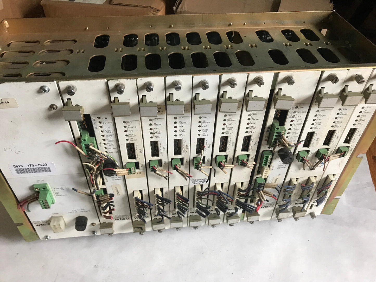 Wtc Mr01-P22a Power Module,Nb01-D10a,Ga03-T21b Timer Module,Dn Module,Aa