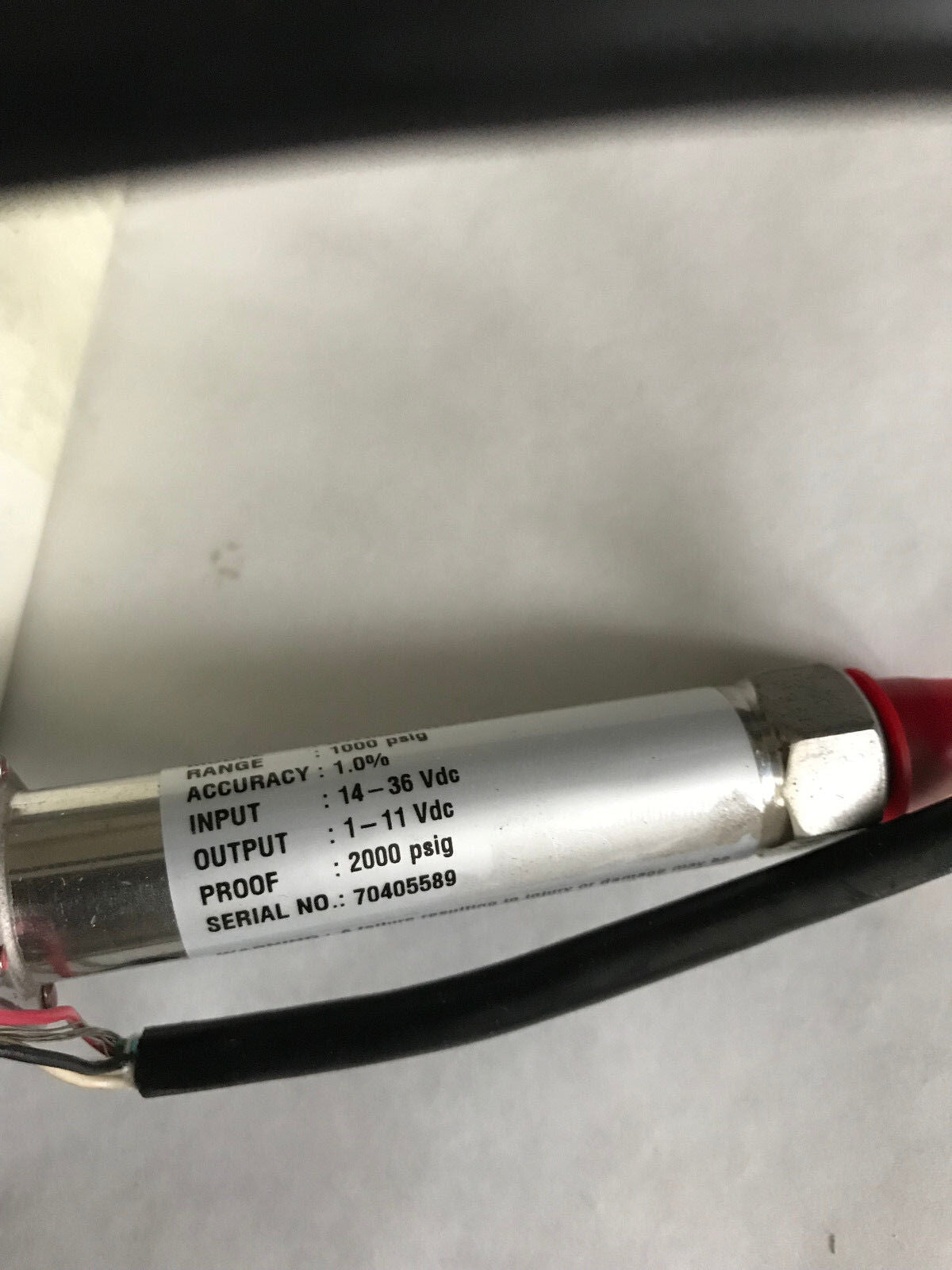 New Ashcroft K17mek11f31000#-X12,Pressure Transducer Ash-K1-7-Mek-11-F3-X12,Sc