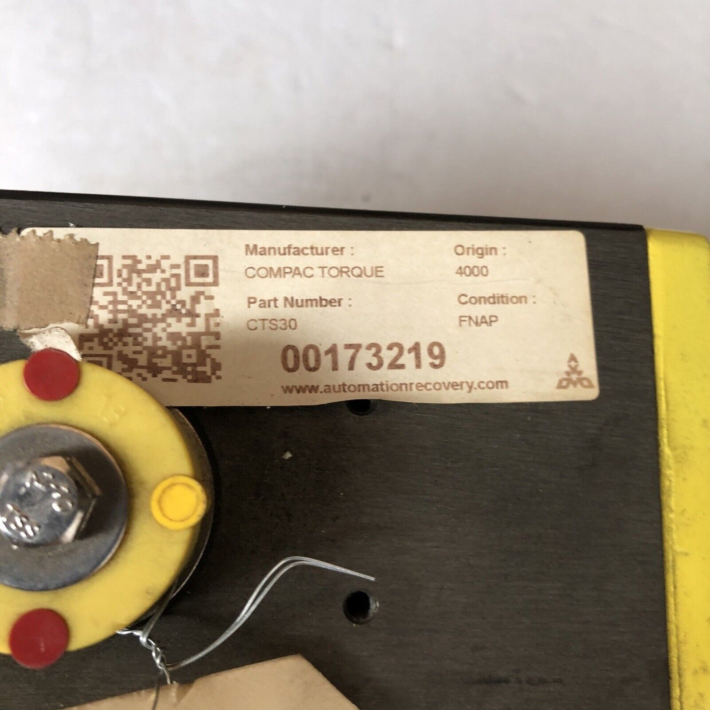 New Conbraco Cts 60,Compac Torque Cts30,4000,1620500,800 Cwp Actuator,Weld 2”Ae