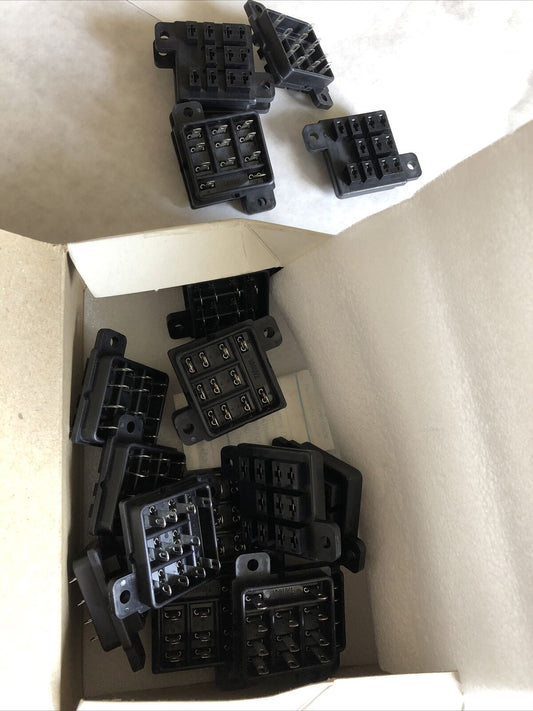 New Lot 19 Danaher  60Sr3b51 Relay Socket, Blade Type; Panel Mtg.,De