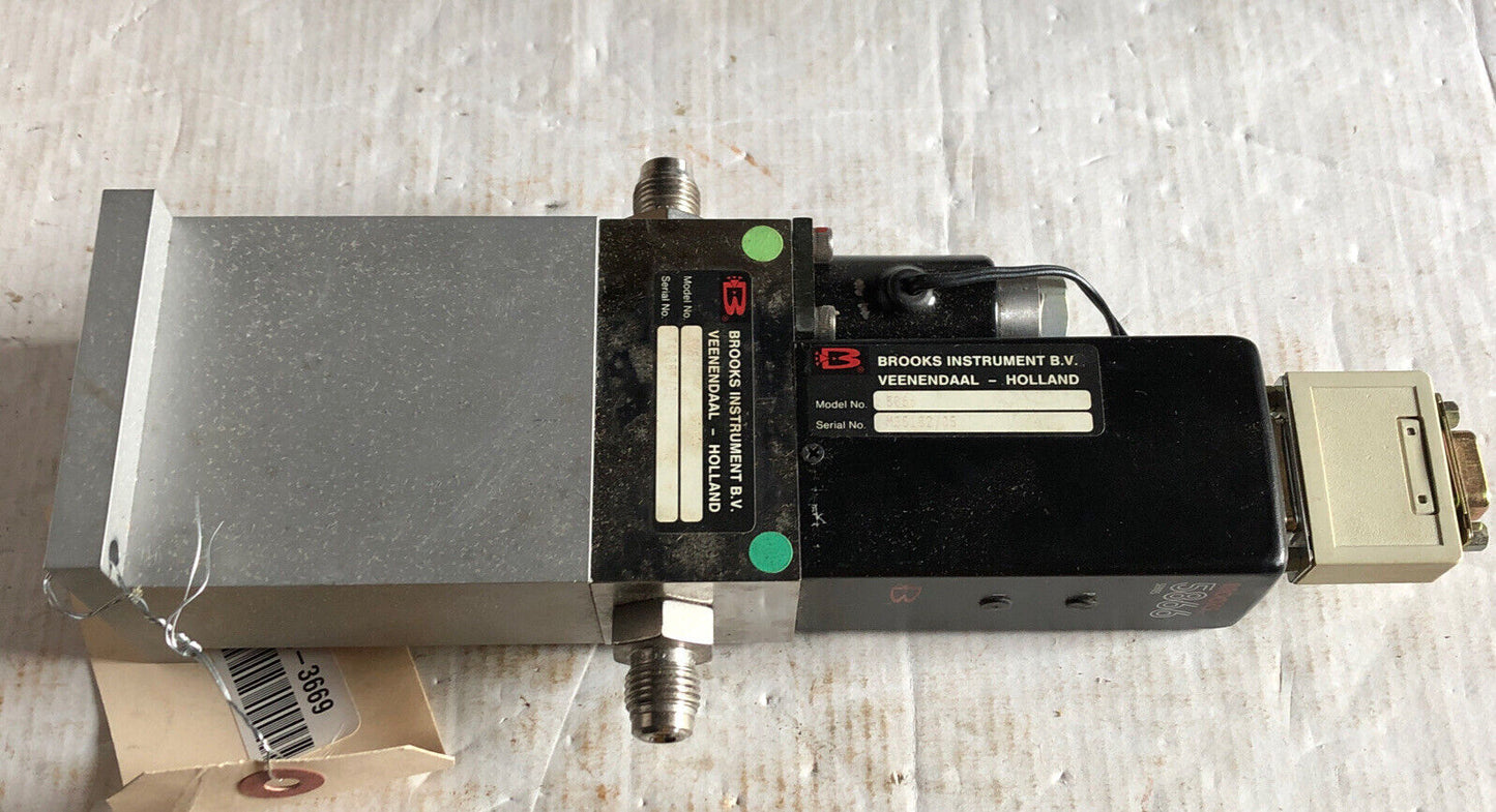 Brooks 5866 Pressure Controller, 5-Bar, 0-1.9 1N/Min, 1/4"Npt,Ay